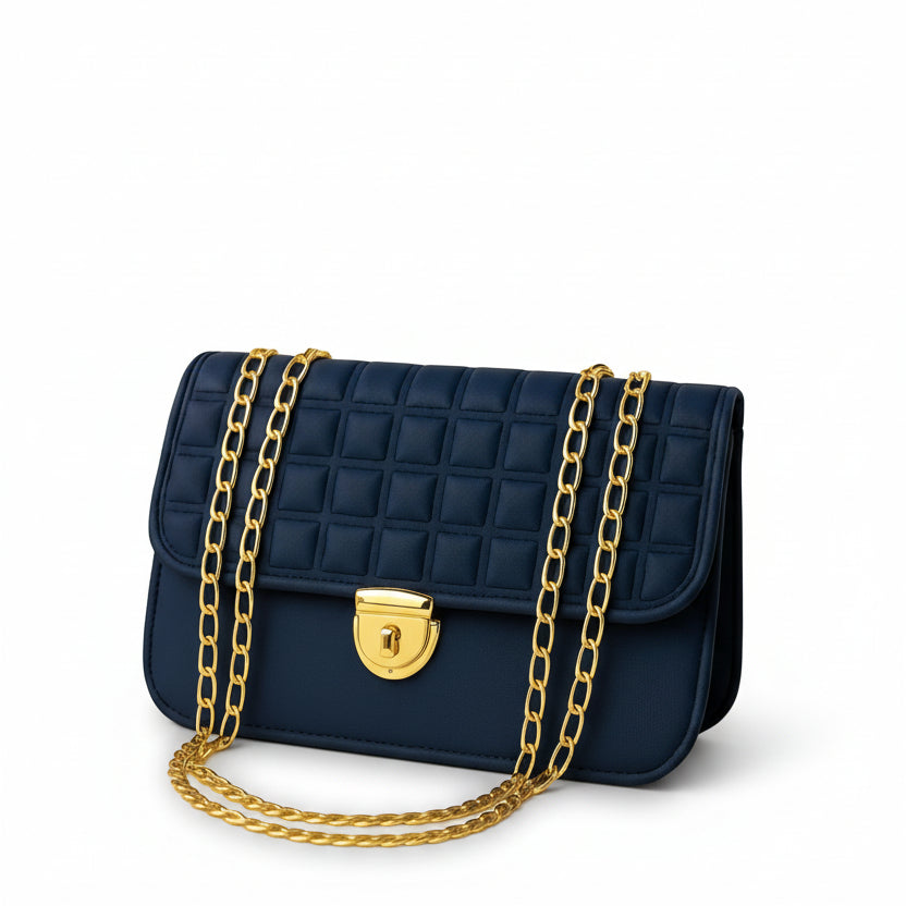 Cross Body Bag Navy Blue
