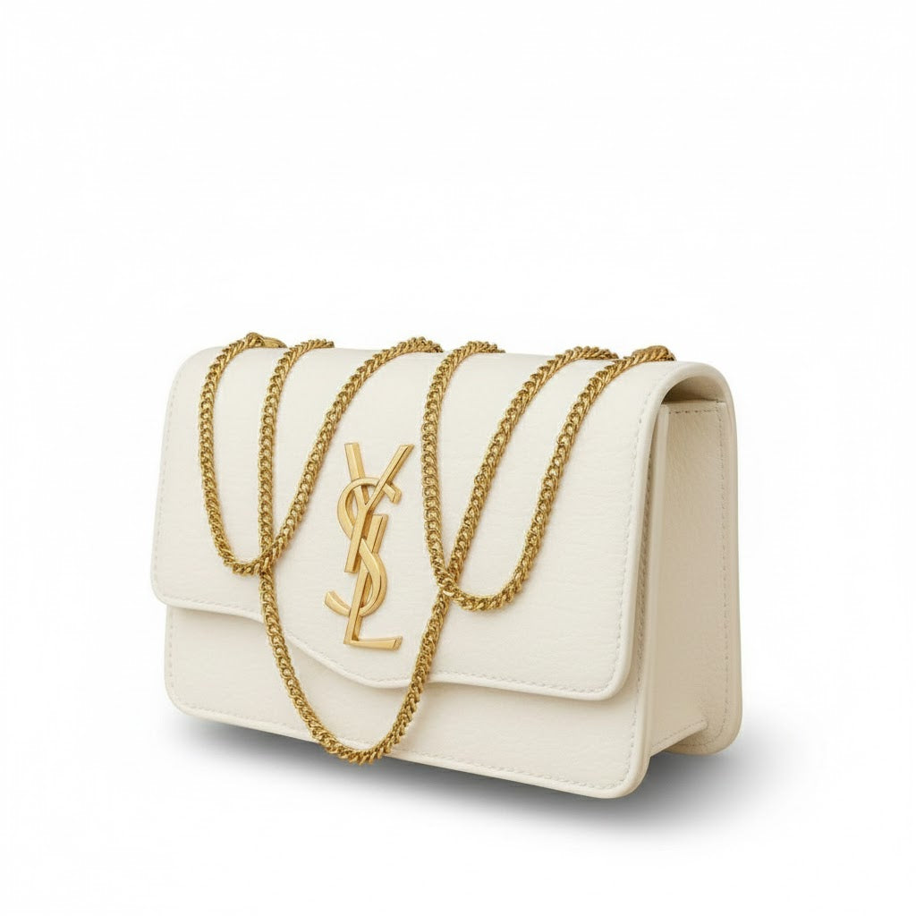 TBM Crossbody Bag White