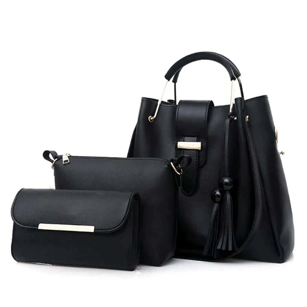 ALEXA 3 PC BAG - BLACK