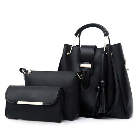 ALEXA 3 PC BAG - BLACK