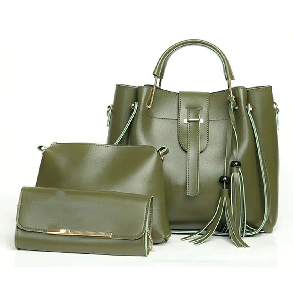 ALEXA 3 PC BAG - GREEN