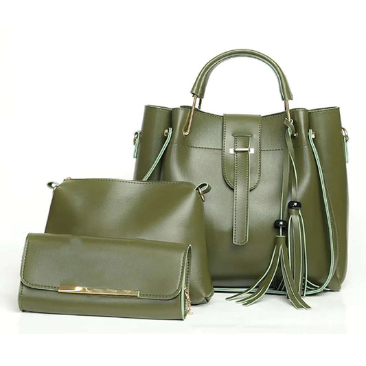 ALEXA 3 PC BAG - GREEN