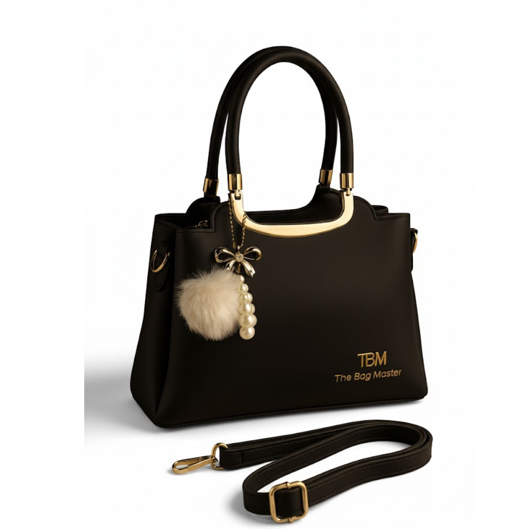 TBM Chic Top Handle Bag Black
