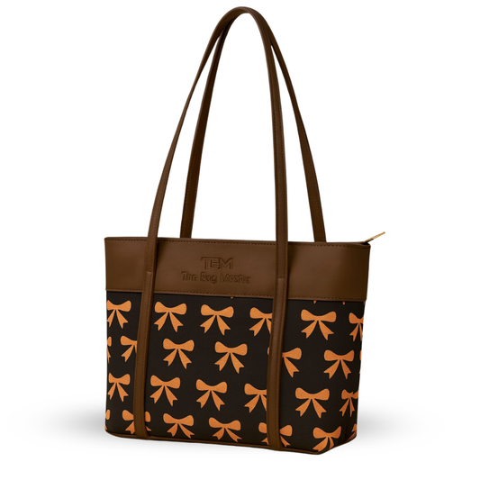 Premium Ladies Tote Bag Dark Brown