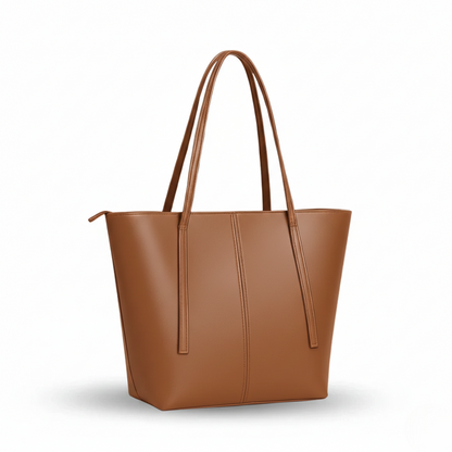 TBM Tote Bag Camel Brown