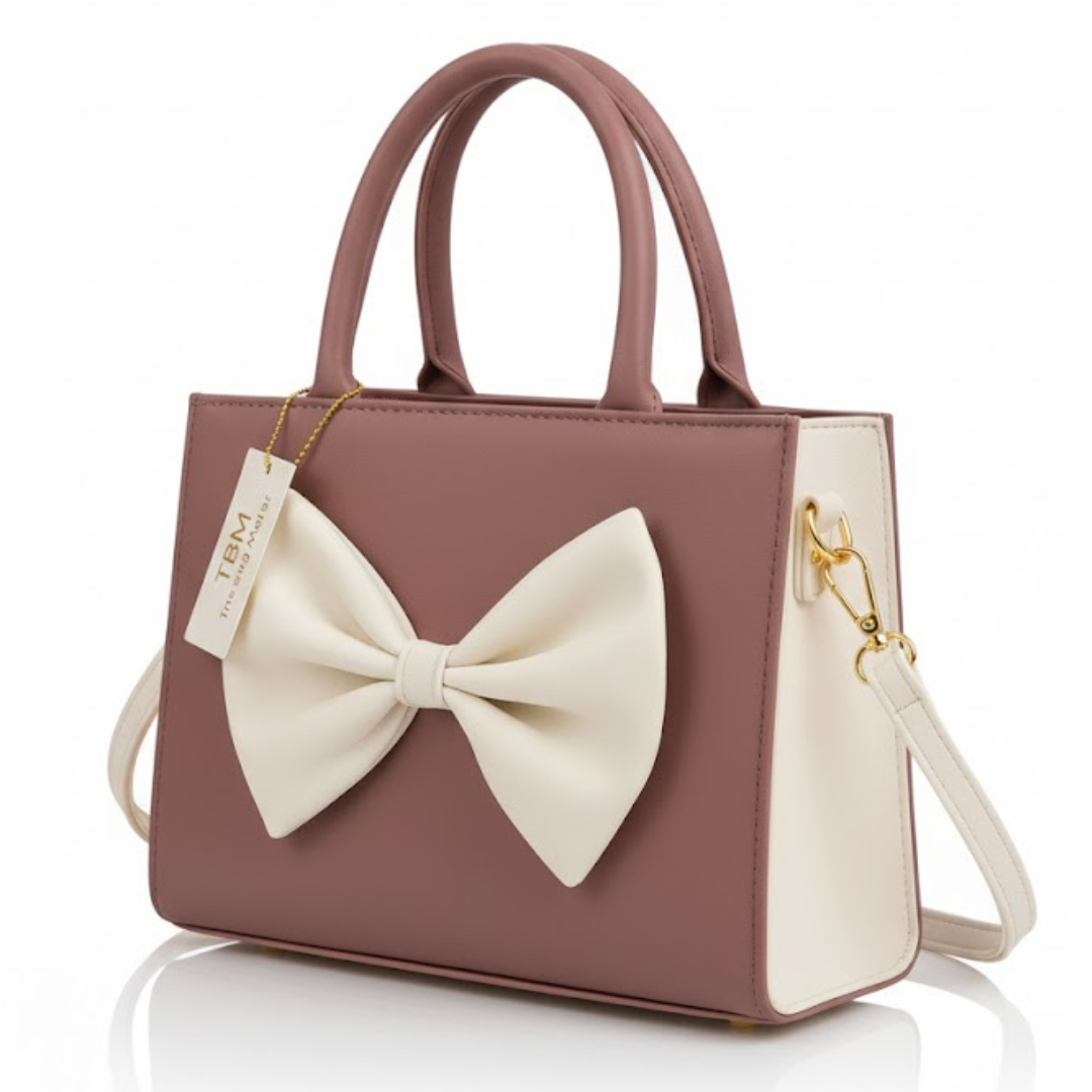 TBM Bow Hand Bag - Pink