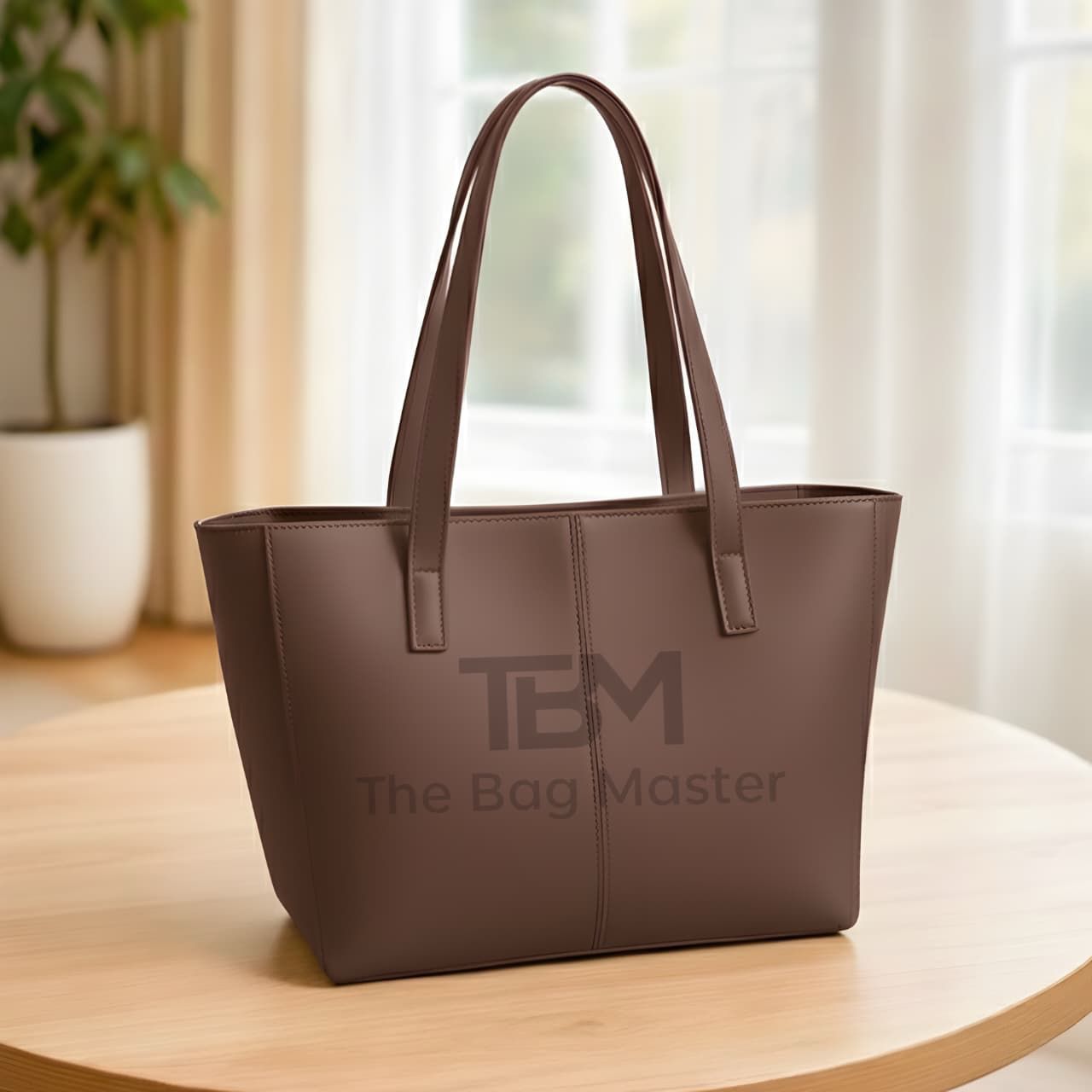Tote Shoulder -  brown