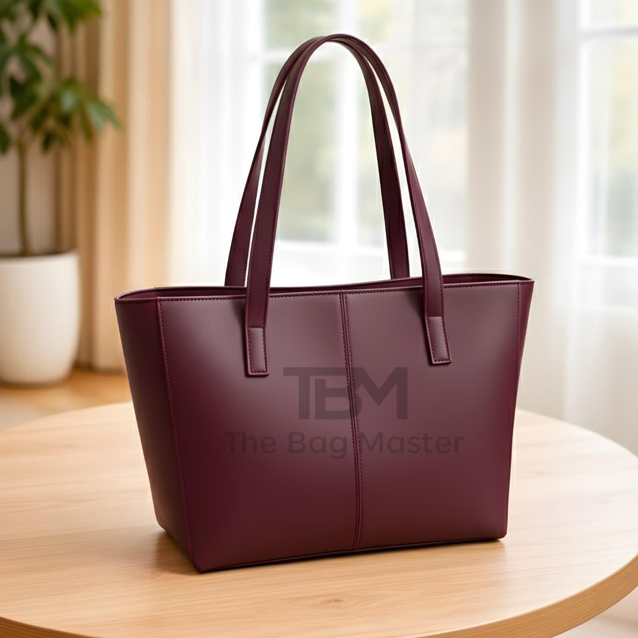 Tote Shoulder - Red Vine