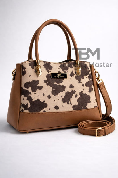 Casual Camel Brown Handbag for Women