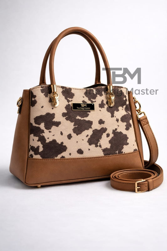 Casual Camel Brown Handbag for Women