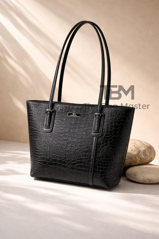 Tote Black Shoulder Handbag