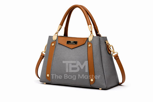 Casual Grey Handbag for Women