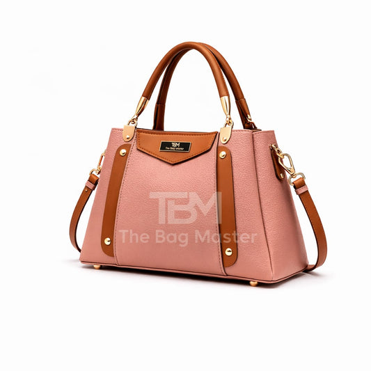 Casual Pink Handbag for Women
