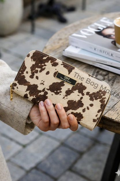 Designer Wallet Camel Brown