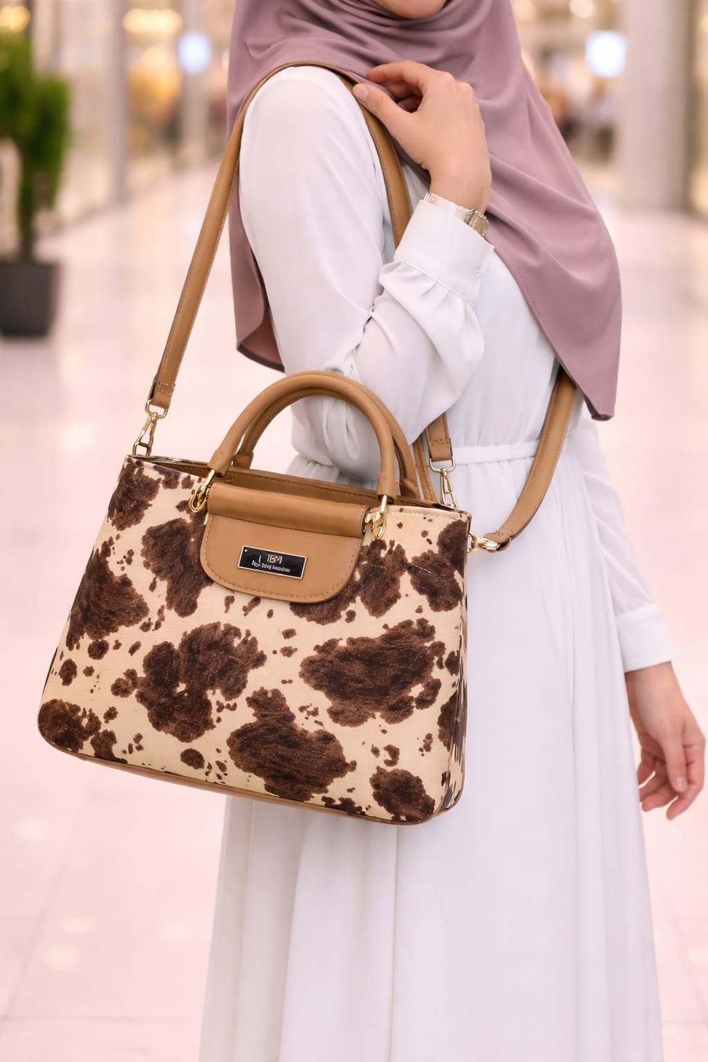 Casual Camel Brown Colour Shoulder Handbag for Women