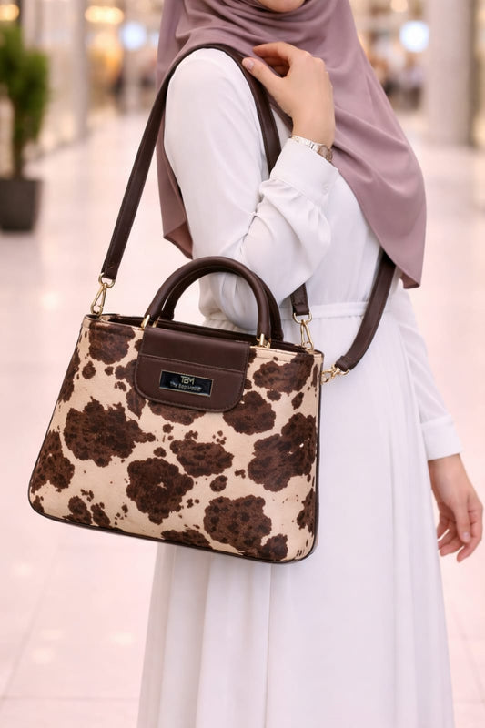 Casual Brown Colour Shoulder Handbag for Women