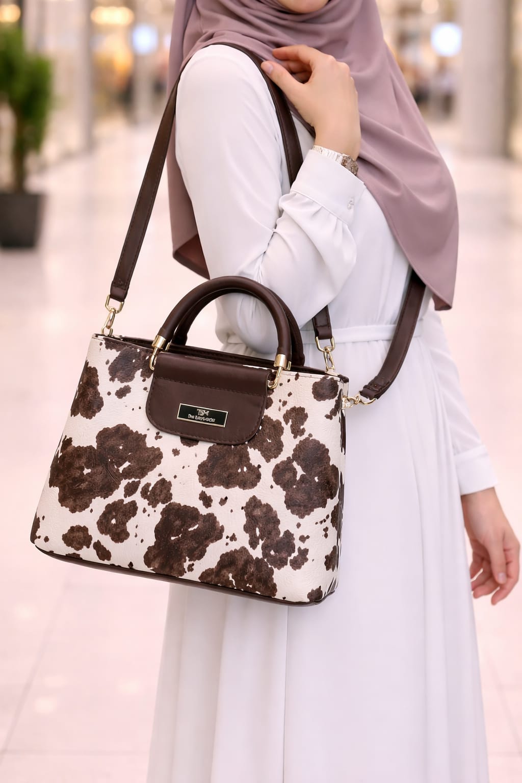Casual Brown Colour Shoulder Handbag for Women