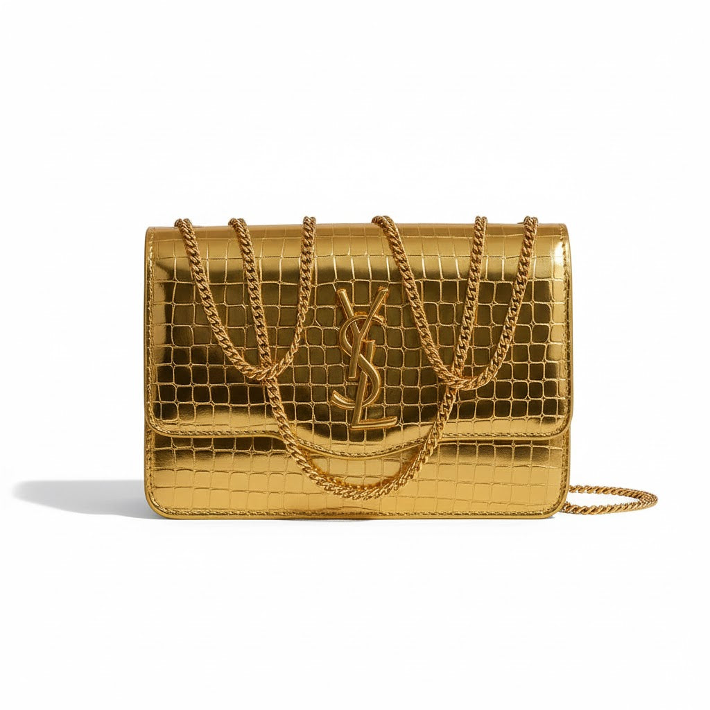 TBM Crossbody Bag Gold